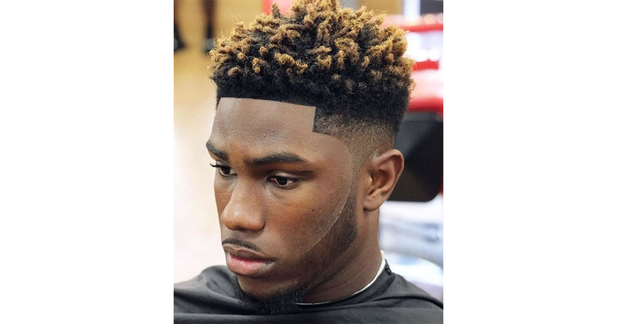 High Top with Low Taper Fade